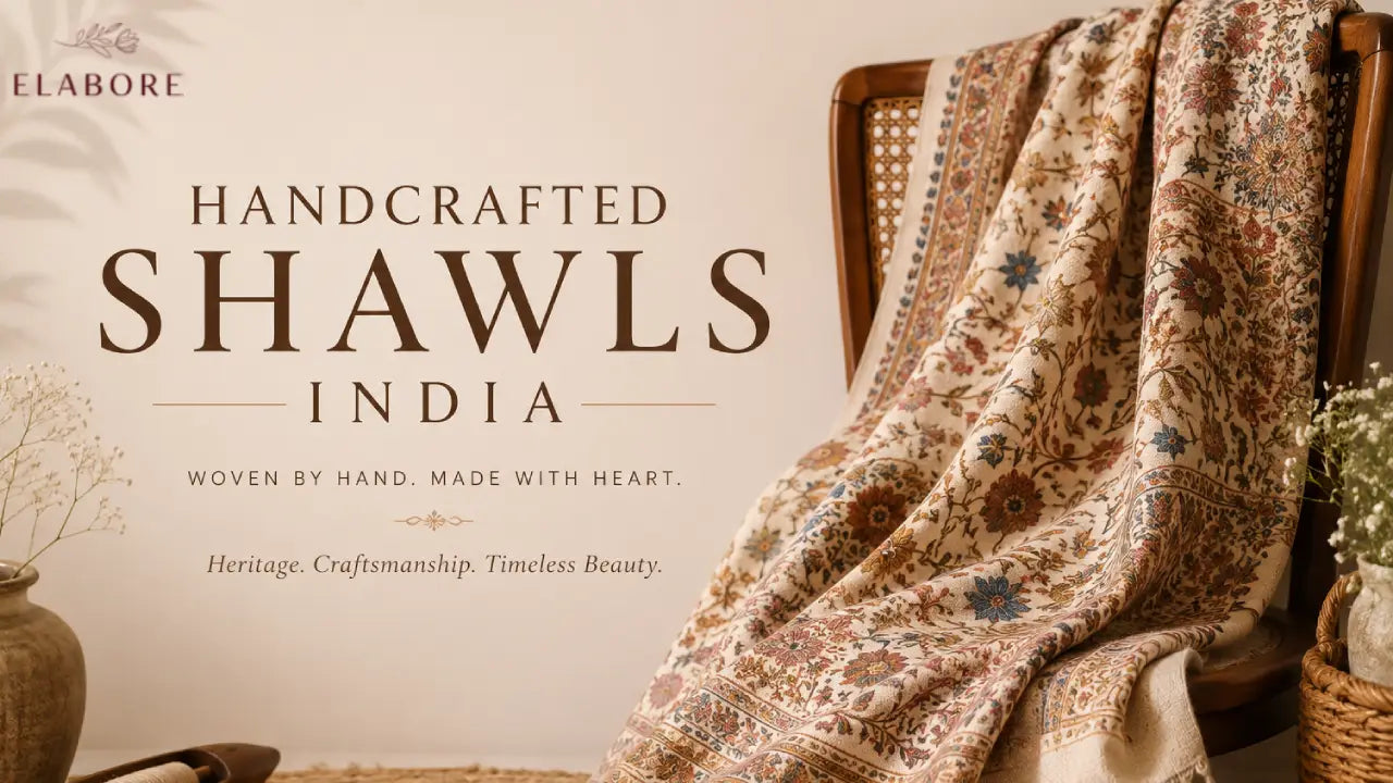 Handcrafted Shawls India: The Art, Heritage, and Why It Matters